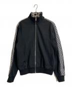 VERSACEヴェルサーチェ）の古着「ジップアップトラックジャケット」｜ブラック