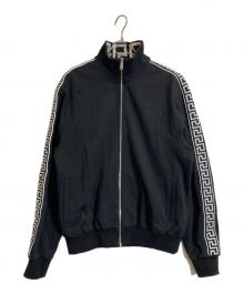 VERSACE（ヴェルサーチェ）の古着「ジップアップトラックジャケット」｜ブラック
