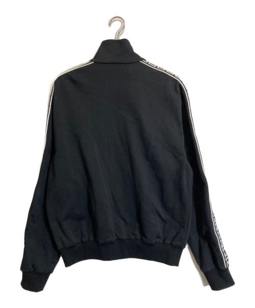 VERSACE（ヴェルサーチェ）VERSACE (ヴェルサーチェ) ジップアップトラックジャケット ブラック サイズ:XLの古着・服飾アイテム