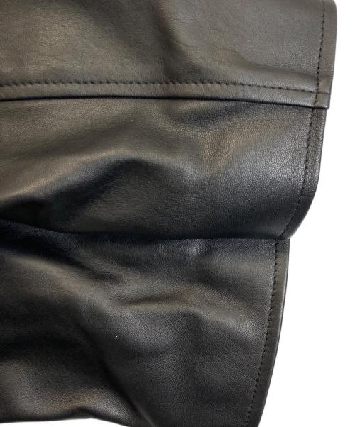 GIUSEPPE ZANOTTI（ジュゼッペザノッティ）GIUSEPPE ZANOTTI (ジュゼッペザノッティ) レザージャケット ブラック サイズ:XLの古着・服飾アイテム