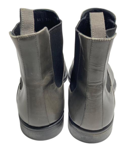 GIORGIO ARMANI（ジョルジョアルマーニ）GIORGIO ARMANI (ジョルジョアルマーニ) サイドゴアブーツ ブラウン サイズ:42の古着・服飾アイテム