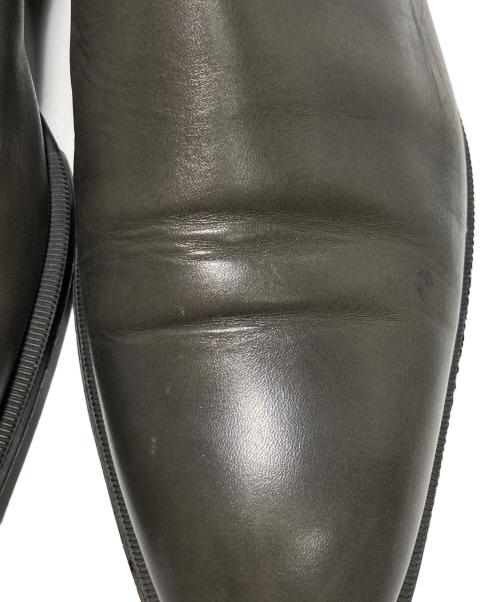 GIORGIO ARMANI（ジョルジョアルマーニ）GIORGIO ARMANI (ジョルジョアルマーニ) サイドゴアブーツ ブラウン サイズ:42の古着・服飾アイテム