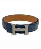 HERMESエルメス）の古着「コンスタンスベルト」｜ブルー