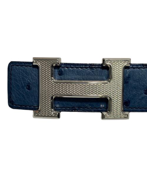HERMES（エルメス）HERMES (エルメス) コンスタンスベルト ブルーの古着・服飾アイテム