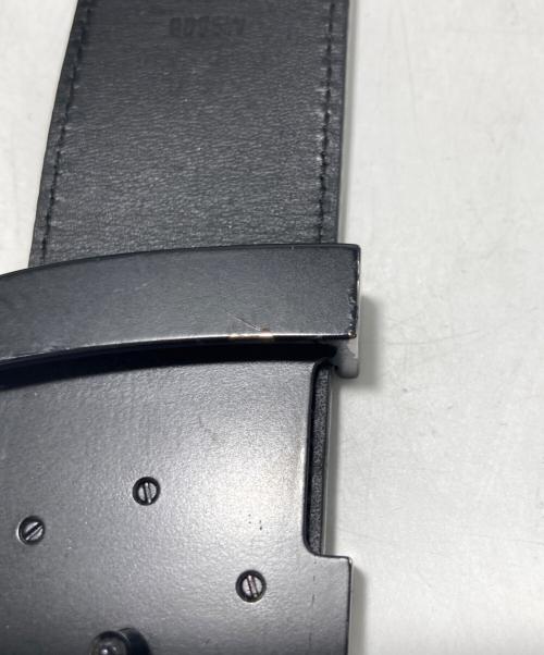 LOUIS VUITTON（ルイ ヴィトン）LOUIS VUITTON (ルイ ヴィトン) イニシアル ダミエグラフィットベルト ブラック サイズ:95の古着・服飾アイテム