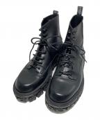 VERSACEヴェルサーチェ）の古着「ブーツ」｜ブラック