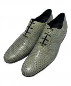 EMPORIO ARMANIエンポリオ アルマーニ）の古着「レザーシューズ」｜黄緑