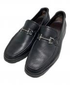 Salvatore Ferragamoサルヴァトーレ フェラガモ）の古着「レザーシューズ」｜ブラック