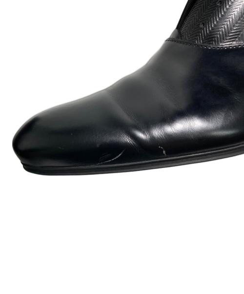 LOUIS VUITTON（ルイ ヴィトン）LOUIS VUITTON (ルイ ヴィトン) レザーシューズ ブラック サイズ:8 1/2の古着・服飾アイテム