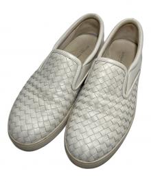 BOTTEGA VENETA（ボッテガベネタ）の古着「スリッポン」｜ホワイト