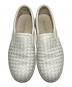 中古・古着 BOTTEGA VENETA (ボッテガベネタ) スリッポン ホワイト サイズ:42：15000円