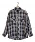 I AM DORK（アイアムドーク）の古着「オーバーチェックシャツ」｜ネイビー