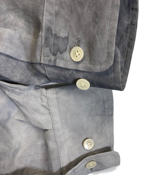 I am dork（アイアムドーク）I AM DORK (アイアムドーク) シルク混シャツ グレー サイズ:記載なしの古着・服飾アイテム