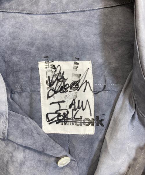 I am dork（アイアムドーク）I AM DORK (アイアムドーク) シルク混シャツ グレー サイズ:記載なしの古着・服飾アイテム