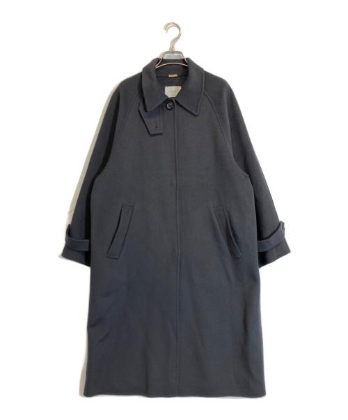 IENA（イエナ）IENA (イエナ) スーパー160ダブルフェイスステンカラーコート グレー サイズ:38の古着・服飾アイテム