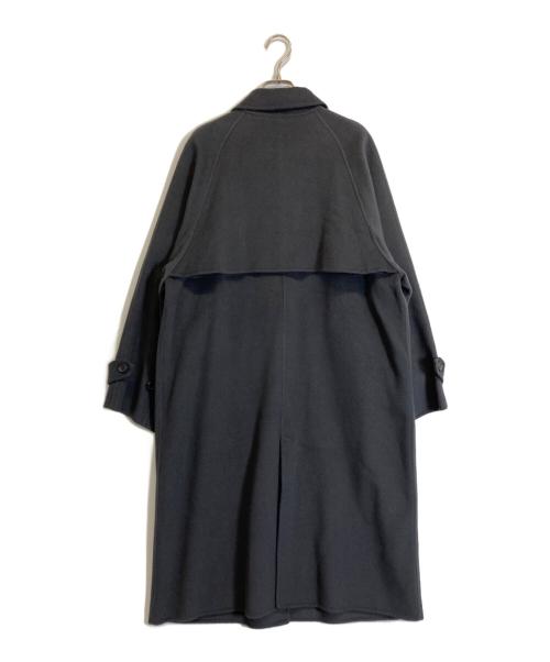 IENA（イエナ）IENA (イエナ) スーパー160ダブルフェイスステンカラーコート グレー サイズ:38の古着・服飾アイテム