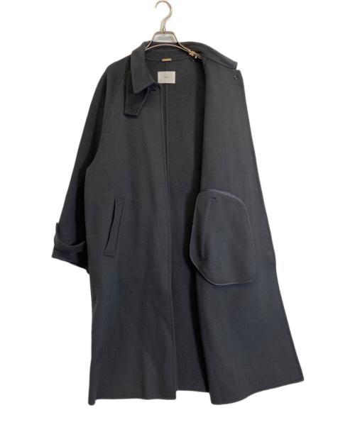 IENA（イエナ）IENA (イエナ) スーパー160ダブルフェイスステンカラーコート グレー サイズ:38の古着・服飾アイテム