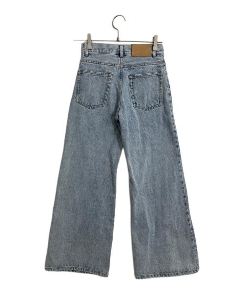 Plage（プラージュ）Plage (プラージュ) ワイドデニムパンツ インディゴ サイズ:34の古着・服飾アイテム