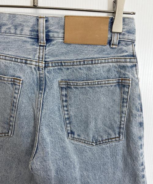 Plage（プラージュ）Plage (プラージュ) ワイドデニムパンツ インディゴ サイズ:34の古着・服飾アイテム