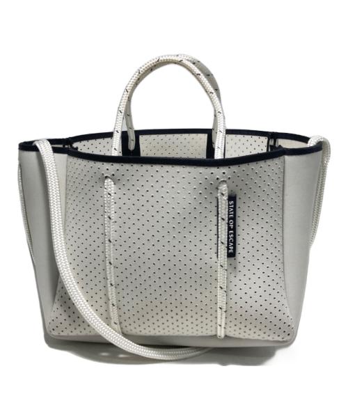 STATE OF ESCAPE（ステイトオブエスケープ）STATE OF ESCAPE (ステイトオブエスケープ) バッグ ホワイトの古着・服飾アイテム