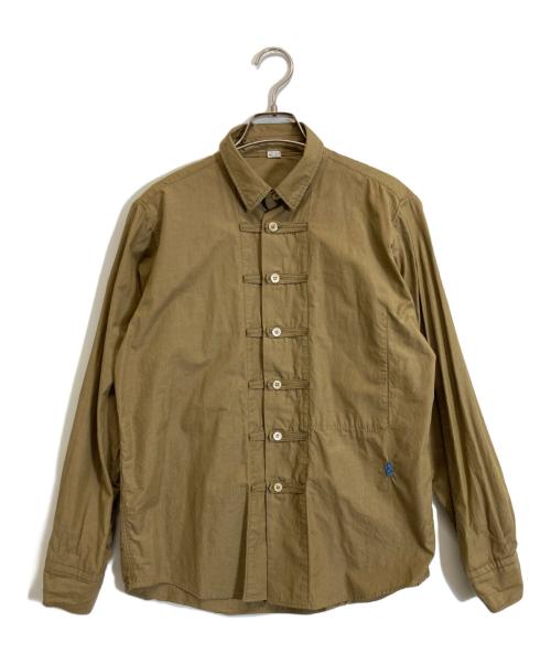 45R（フォーティファイブ・アール）45R (フォーティファイブ・アール) 908 8ノットシャツ ブラウン サイズ:-の古着・服飾アイテム