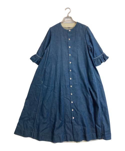 45R（フォーティファイブ・アール）45R (フォーティファイブ・アール) 小麦デニムのレフアドレス インディゴ サイズ:記載なしの古着・服飾アイテム