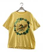45Rフォーティファイブ・アール）の古着「レイサーフプリント45星Tシャツ」｜イエロー