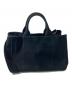 PRADA (プラダ) CANAPA 2WAYバッグ ブラック：35000円
