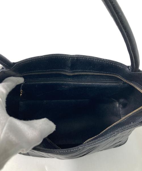 CHANEL（シャネル）CHANEL (シャネル) 復刻マトラッセトートバッグ ブラックの古着・服飾アイテム