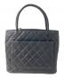 CHANEL (シャネル) 復刻マトラッセトートバッグ ブラック：160000円
