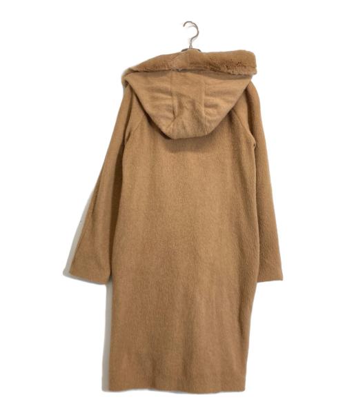 MaxMara（マックスマーラ）MaxMara (マックスマーラ) シルク混コート ブラウン サイズ:40の古着・服飾アイテム