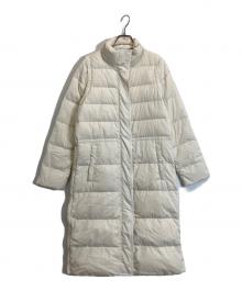 theory（セオリー）の古着「ロングダウンコート」｜アイボリー