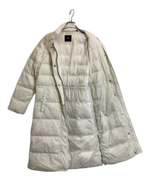 theory（セオリー）theory (セオリー) ロングダウンコート アイボリー サイズ:ーの古着・服飾アイテム