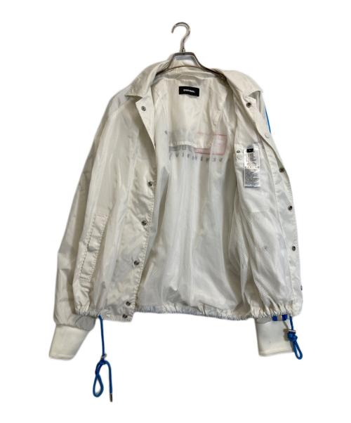 DIESEL（ディーゼル）DIESEL (ディーゼル) ジャケット ホワイト サイズ:Lの古着・服飾アイテム