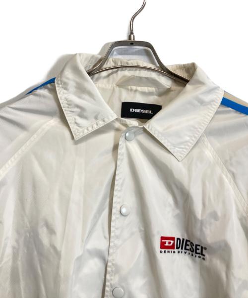 DIESEL（ディーゼル）DIESEL (ディーゼル) ジャケット ホワイト サイズ:Lの古着・服飾アイテム