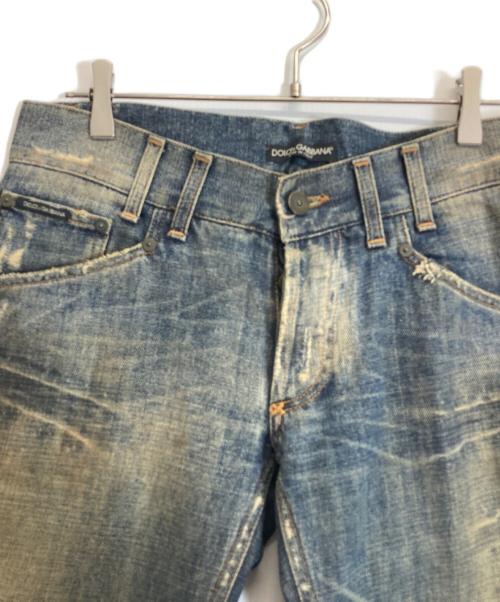 DOLCE & GABBANA（ドルチェ＆ガッバーナ）DOLCE & GABBANA (ドルチェ＆ガッバーナ) デニムパンツ インディゴ サイズ:46の古着・服飾アイテム