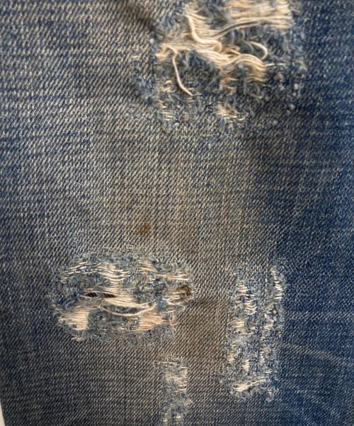 DOLCE & GABBANA（ドルチェ＆ガッバーナ）DOLCE & GABBANA (ドルチェ＆ガッバーナ) バックパッチデニムパンツ インディゴ サイズ:４６の古着・服飾アイテム