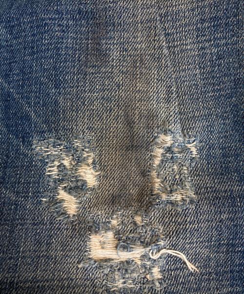 DOLCE & GABBANA（ドルチェ＆ガッバーナ）DOLCE & GABBANA (ドルチェ＆ガッバーナ) バックパッチデニムパンツ インディゴ サイズ:４６の古着・服飾アイテム