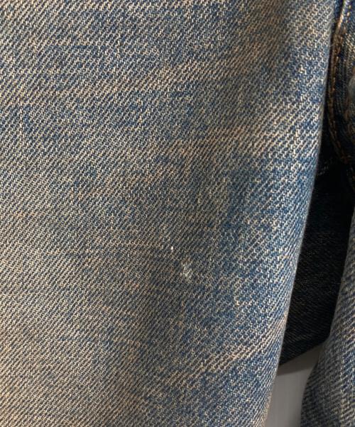 NVRFRGT（ネヴァーフォーゲット）NVRFRGT (ネヴァーフォーゲット) 3D Twisted Wide Leg Jeans インディゴ サイズ:2の古着・服飾アイテム