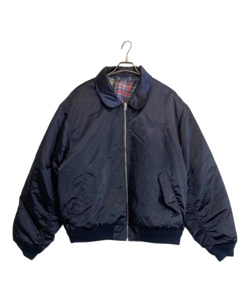 HUF（ハフ）HUF (ハフ) REVERSIBLE FLIGHT JACKET ネイビー サイズ:XLの古着・服飾アイテム