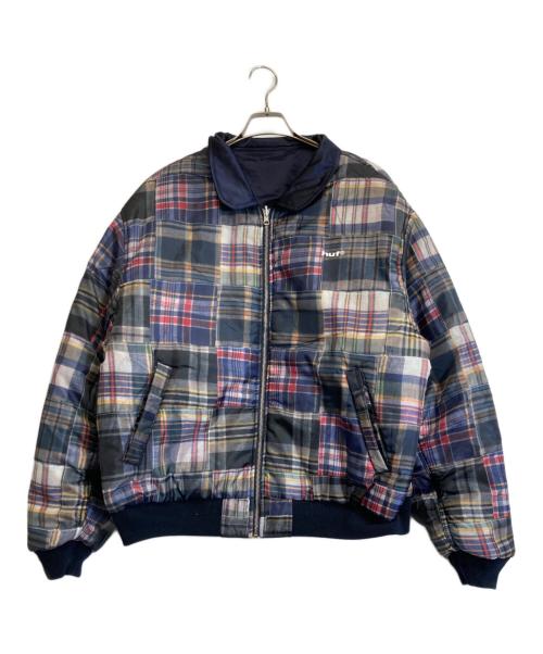 HUF（ハフ）HUF (ハフ) REVERSIBLE FLIGHT JACKET ネイビー サイズ:XLの古着・服飾アイテム