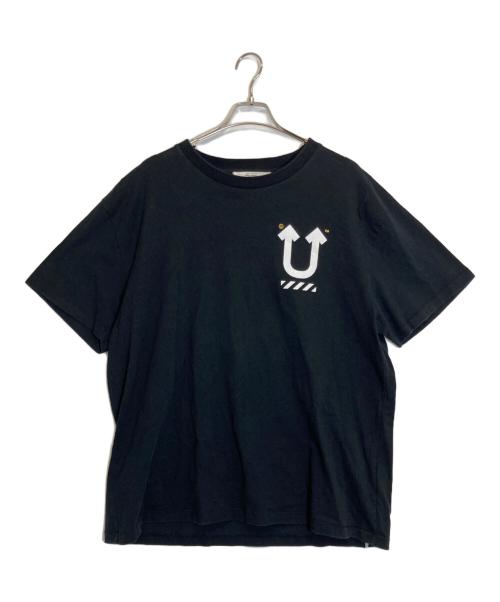 OFFWHITE（オフホワイト）OFFWHITE (オフホワイト) UNDERCOVER (アンダーカバー) SKELETONDART TEE ブラック サイズ:Lの古着・服飾アイテム