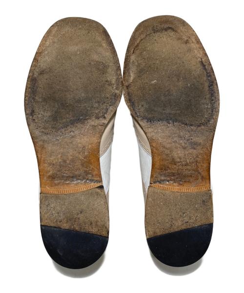 Maison Margiela（メゾンマルジェラ）Maison Margiela (メゾンマルジェラ) ウィングチップシューズ ベージュ サイズ:不明の古着・服飾アイテム