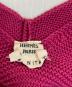 中古・古着 HERMES (エルメス) コットンシルクノースリーブニットワンピース ピンク サイズ:３４：40000円