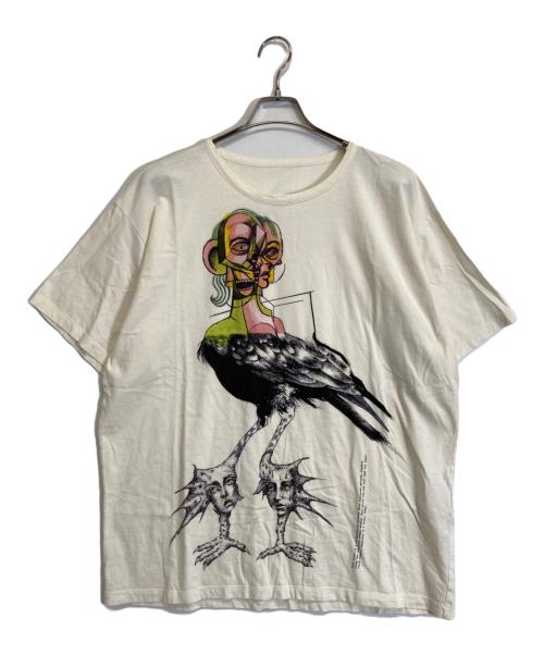MM6 Maison Margiela（エムエムシックスメゾンマルジェラ）MM6 Maison Margiela (エムエムシックスメゾンマルジェラ) Tシャツ ホワイト サイズ:Sの古着・服飾アイテム