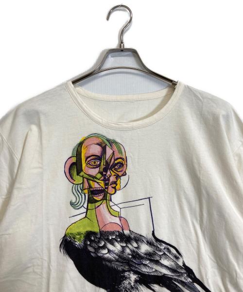 MM6 Maison Margiela（エムエムシックスメゾンマルジェラ）MM6 Maison Margiela (エムエムシックスメゾンマルジェラ) Tシャツ ホワイト サイズ:Sの古着・服飾アイテム