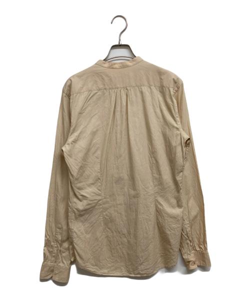 GUCCI（グッチ）GUCCI (グッチ) シルク混シャツ ブラウン サイズ:40の古着・服飾アイテム