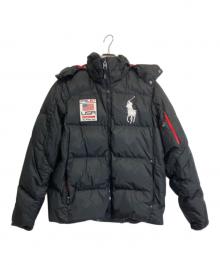 POLO RALPH LAUREN（ポロ・ラルフローレン）の古着「アルパインダウンパーカー」｜ブラック