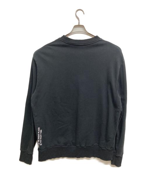 DIESEL（ディーゼル）DIESEL (ディーゼル) スウェット ブラック サイズ:Lの古着・服飾アイテム