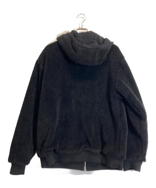 DIESEL Black Gold（ディーゼル ブラック ゴールド）DIESEL BLACK GOLD (ディーゼル ブラック ゴールド) リバーシブルボアパーカー ブラック サイズ:Lの古着・服飾アイテム